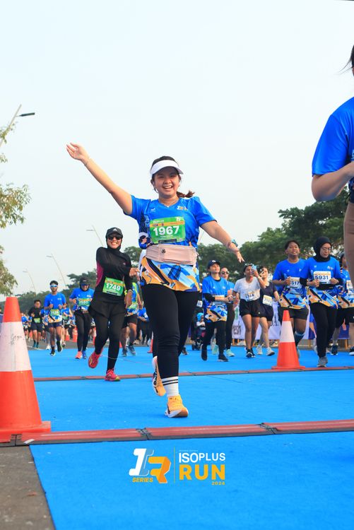 Race photo from ISOPlus Run 2024 Jakarta