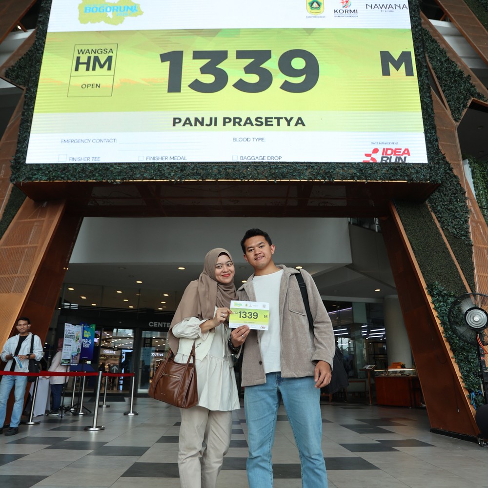 Race photo from BOGORUN 2026