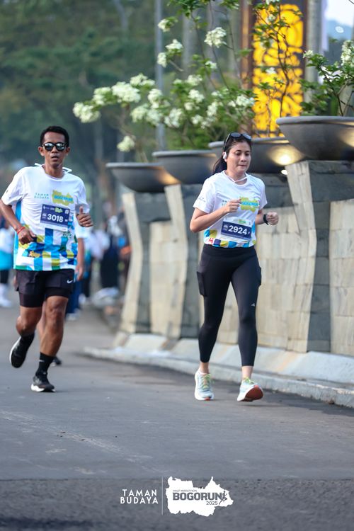 Race photo from Taman Budaya x BOGORUN 2025