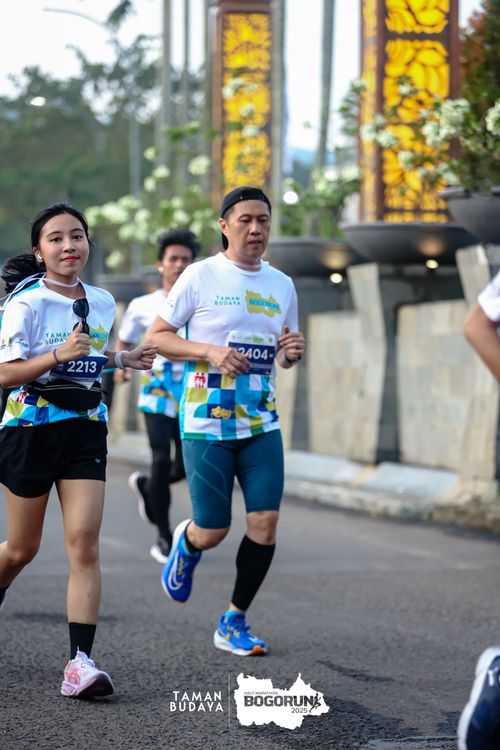 Race photo from Taman Budaya x BOGORUN 2025