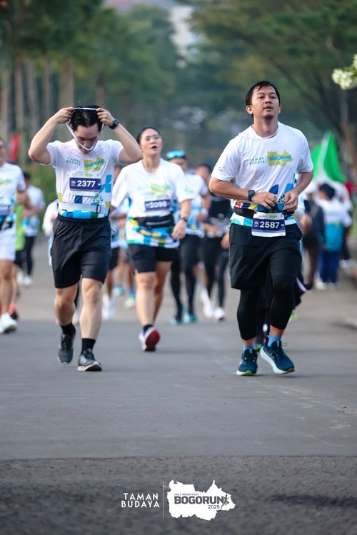Race photo from Taman Budaya x BOGORUN 2025