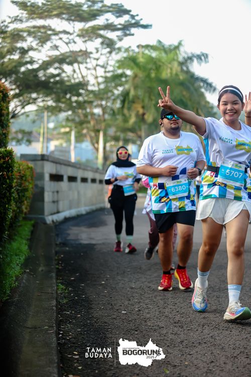 Race photo from Taman Budaya x BOGORUN 2025