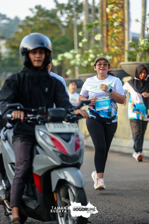 Race photo from Taman Budaya x BOGORUN 2025