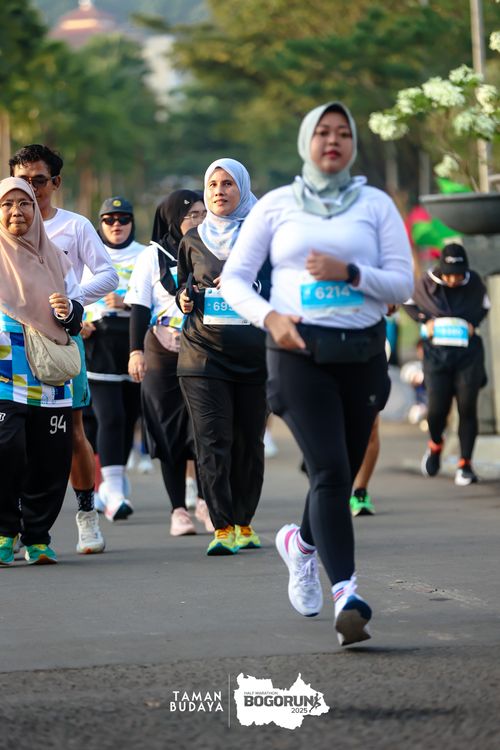 Race photo from Taman Budaya x BOGORUN 2025