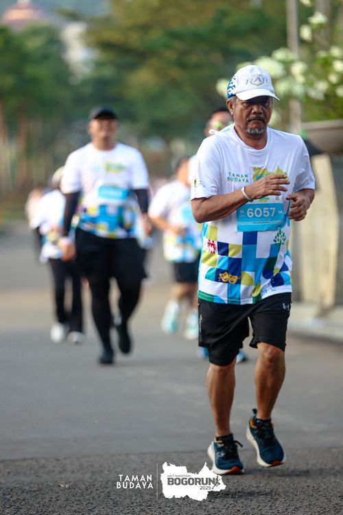 Race photo from Taman Budaya x BOGORUN 2025