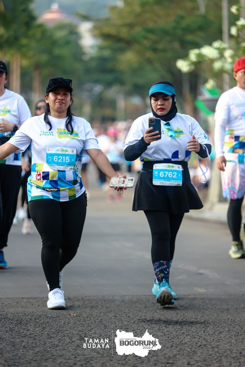 Race photo from Taman Budaya x BOGORUN 2025