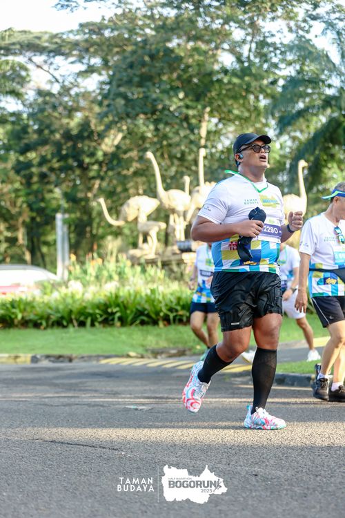Race photo from Taman Budaya x BOGORUN 2025