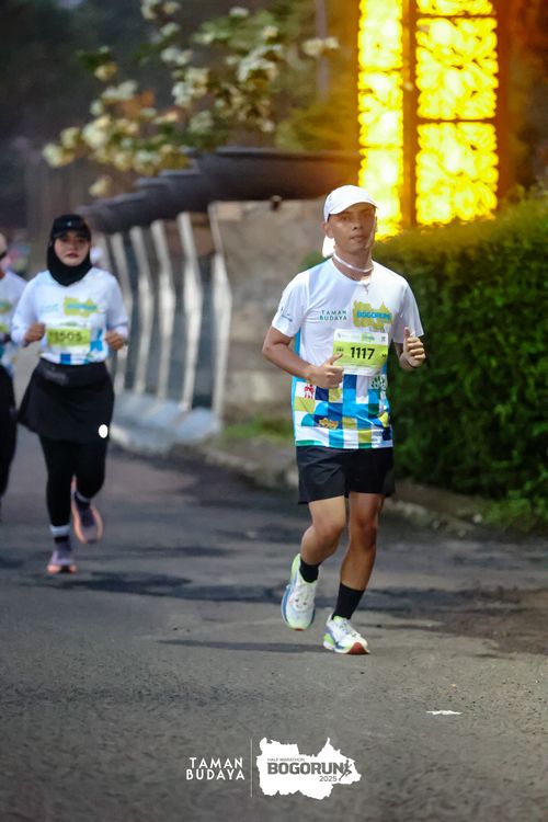 Race photo from Taman Budaya x BOGORUN 2025
