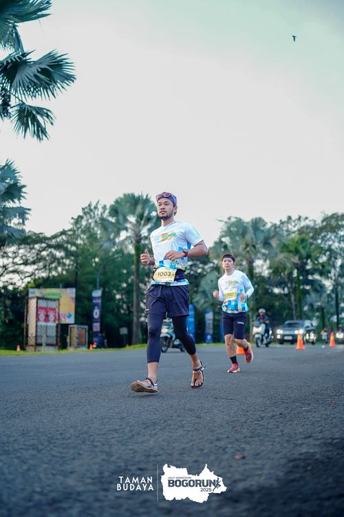Race photo from Taman Budaya x BOGORUN 2025