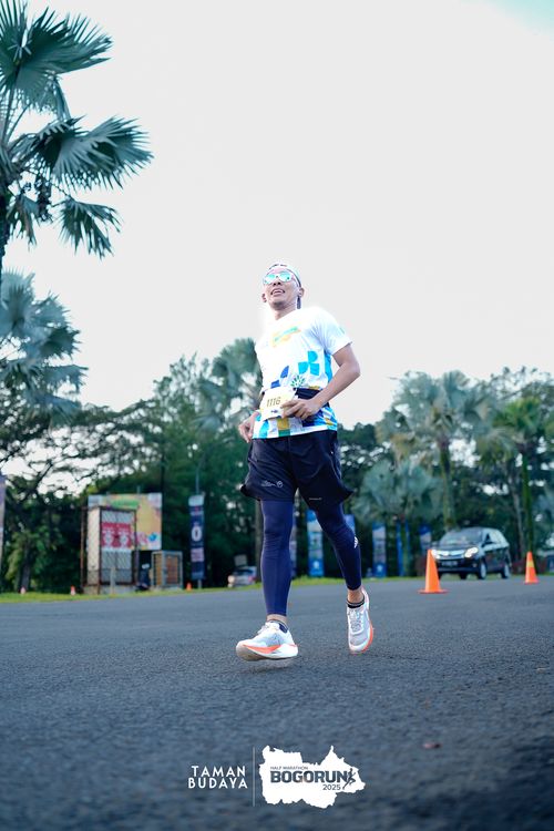 Race photo from Taman Budaya x BOGORUN 2025