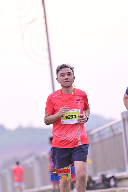 Race photo from CISANGKAN KBP CITY RUN 2025
