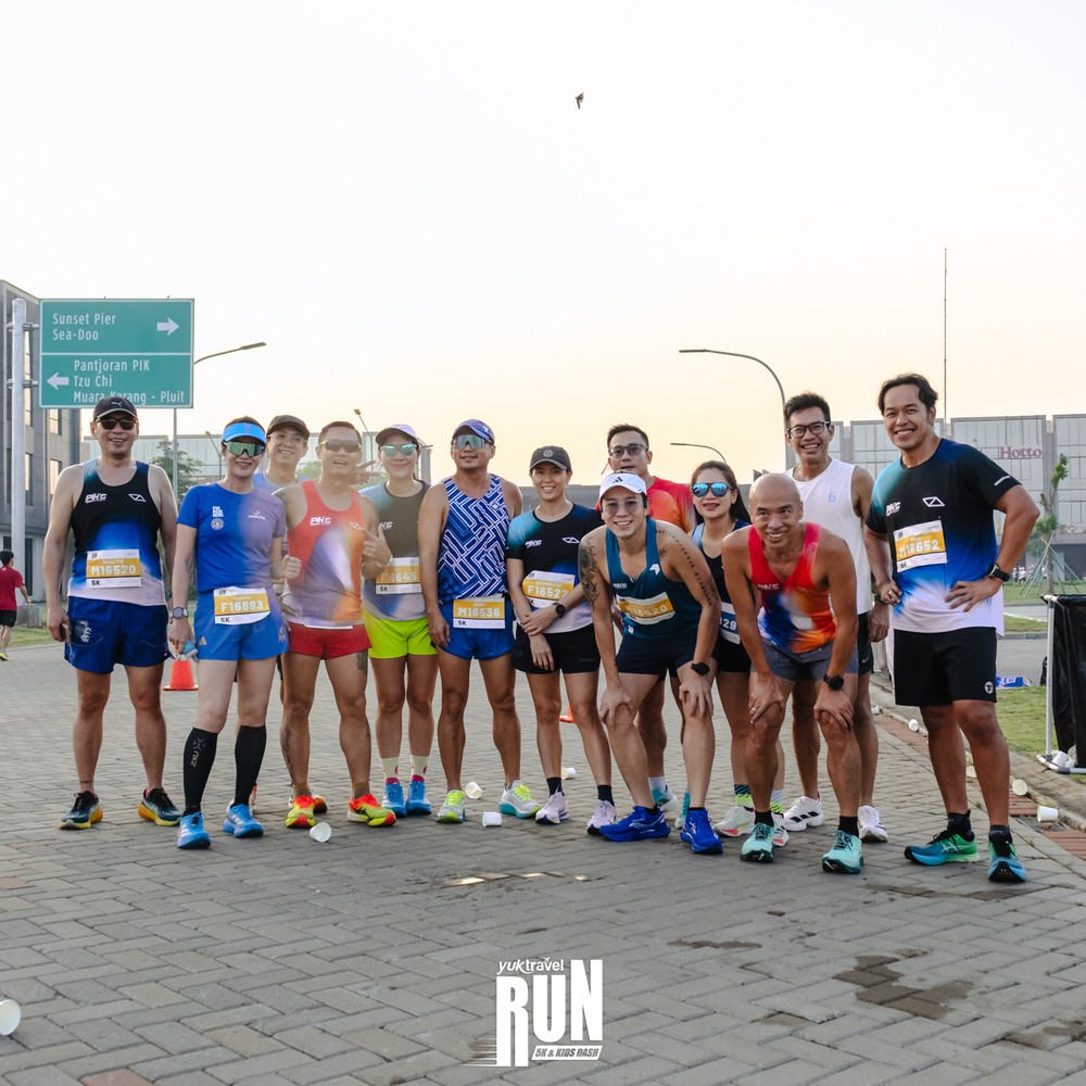 Race photo from YUK TRAVEL RUN
