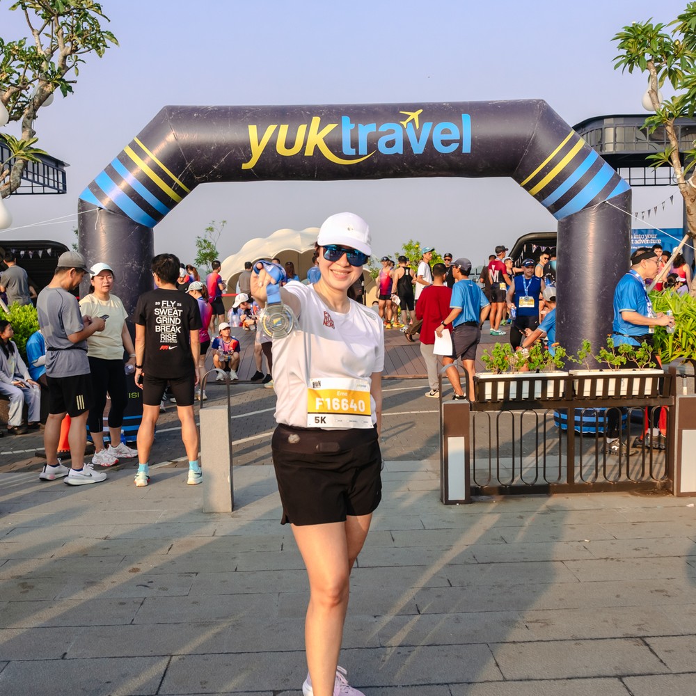 Race photo from YUK TRAVEL RUN