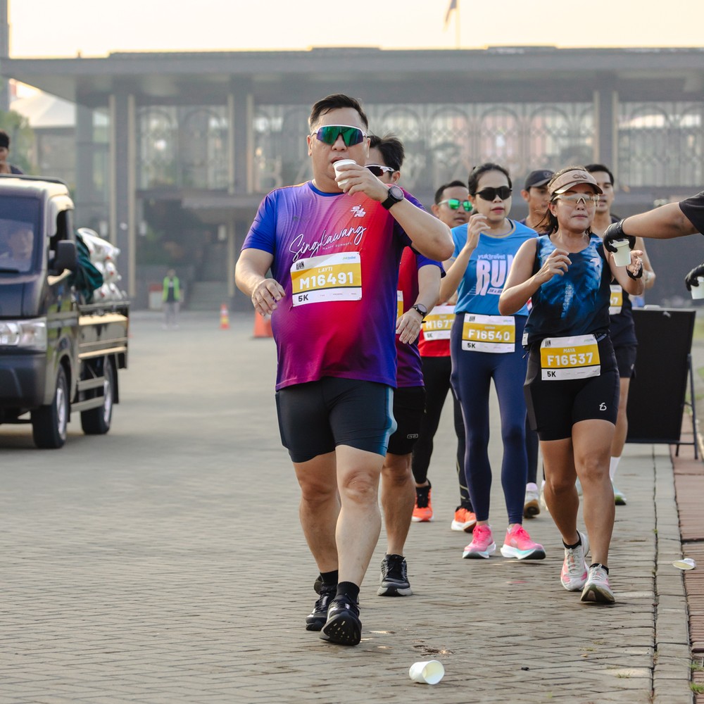 Race photo from YUK TRAVEL RUN