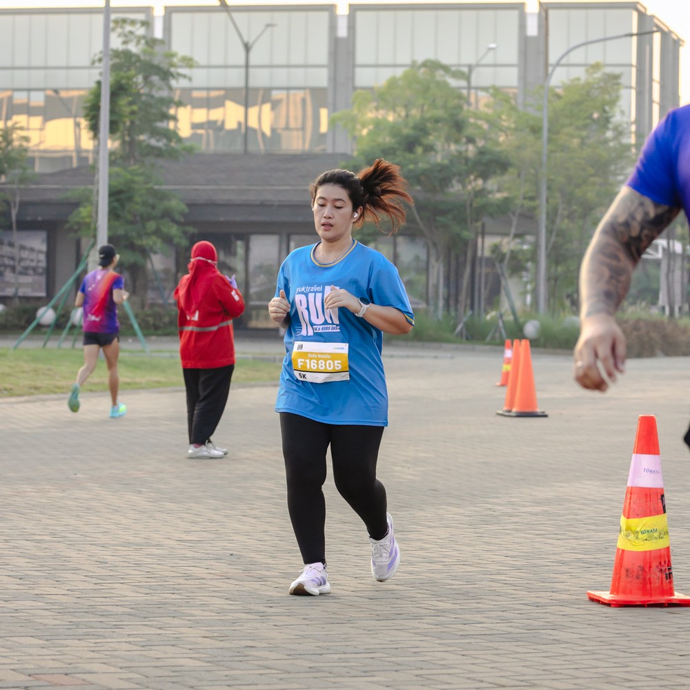 Race photo from YUK TRAVEL RUN