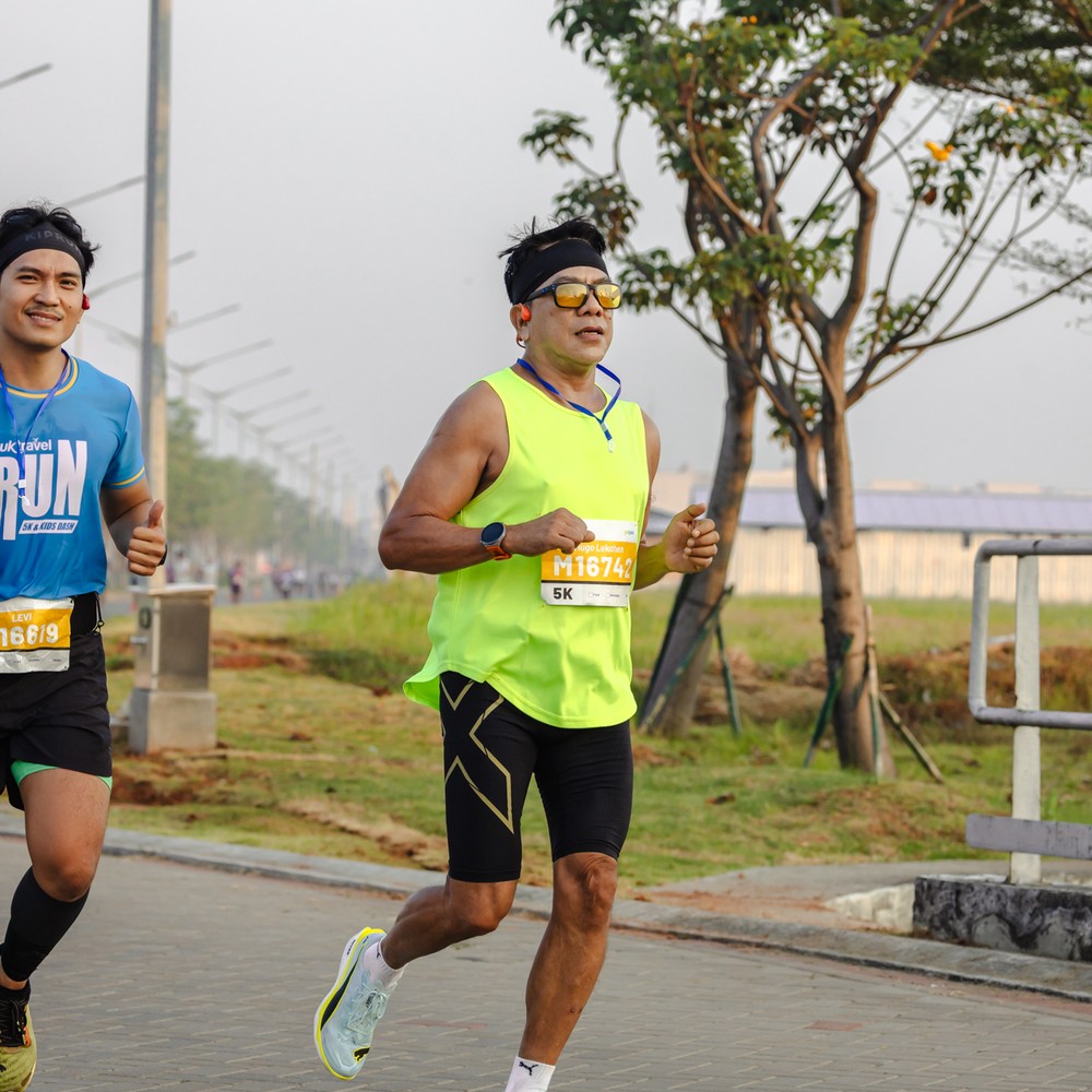 Race photo from YUK TRAVEL RUN
