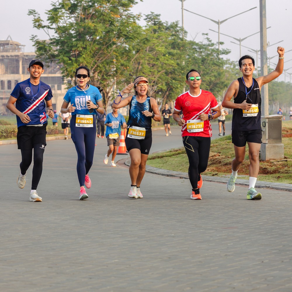 Race photo from YUK TRAVEL RUN