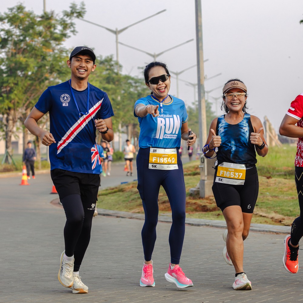 Race photo from YUK TRAVEL RUN