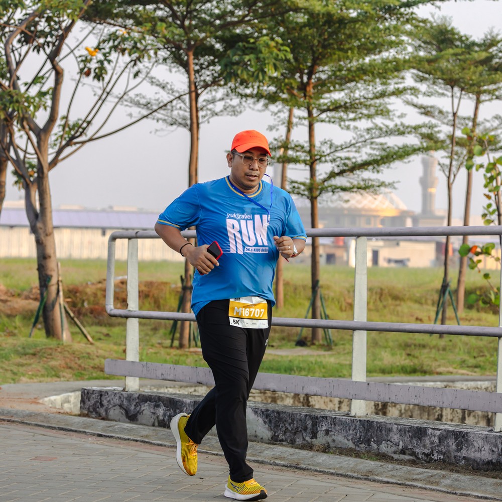 Race photo from YUK TRAVEL RUN