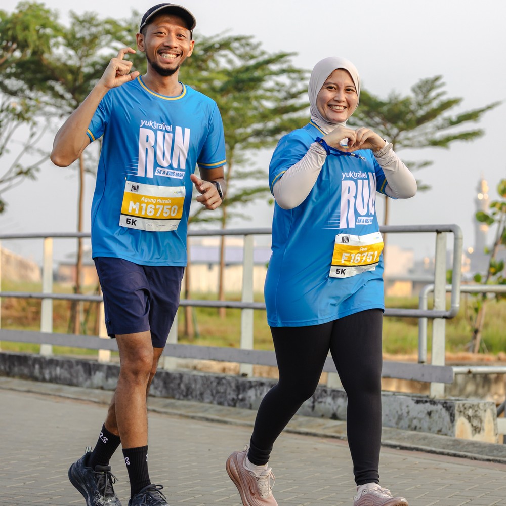 Race photo from YUK TRAVEL RUN
