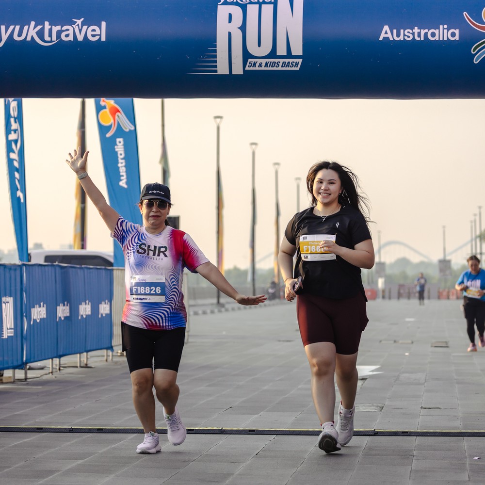 Race photo from YUK TRAVEL RUN