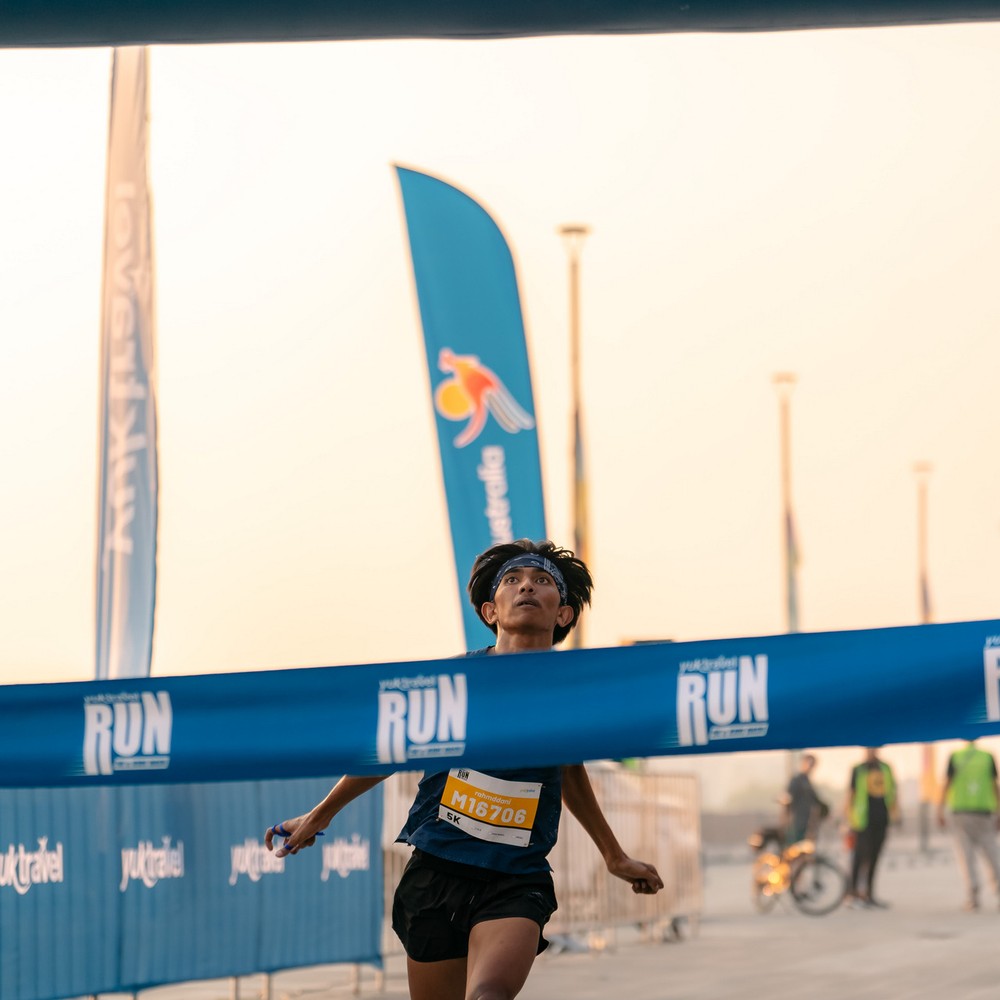 Race photo from YUK TRAVEL RUN