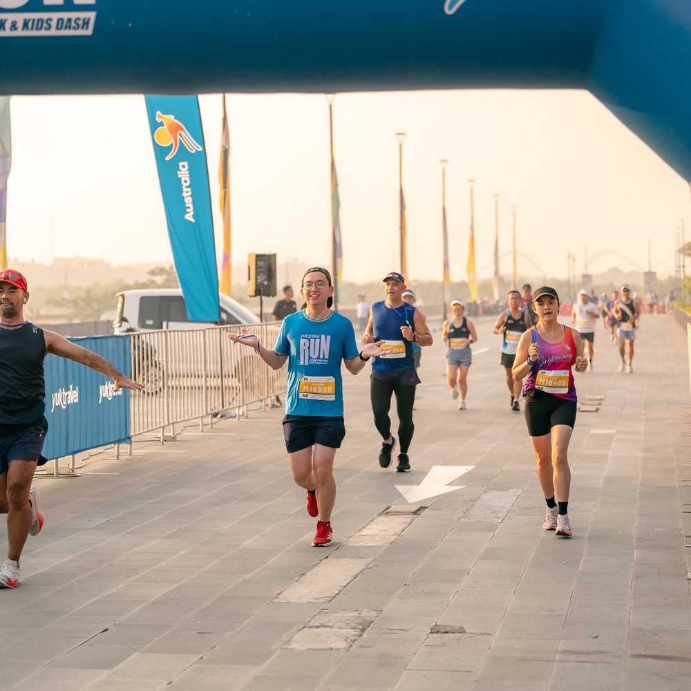 Race photo from YUK TRAVEL RUN