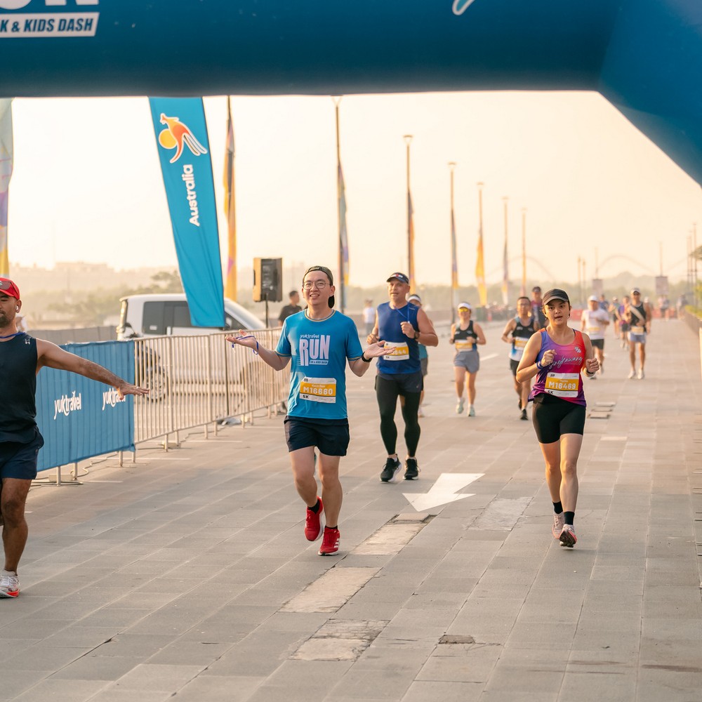 Race photo from YUK TRAVEL RUN