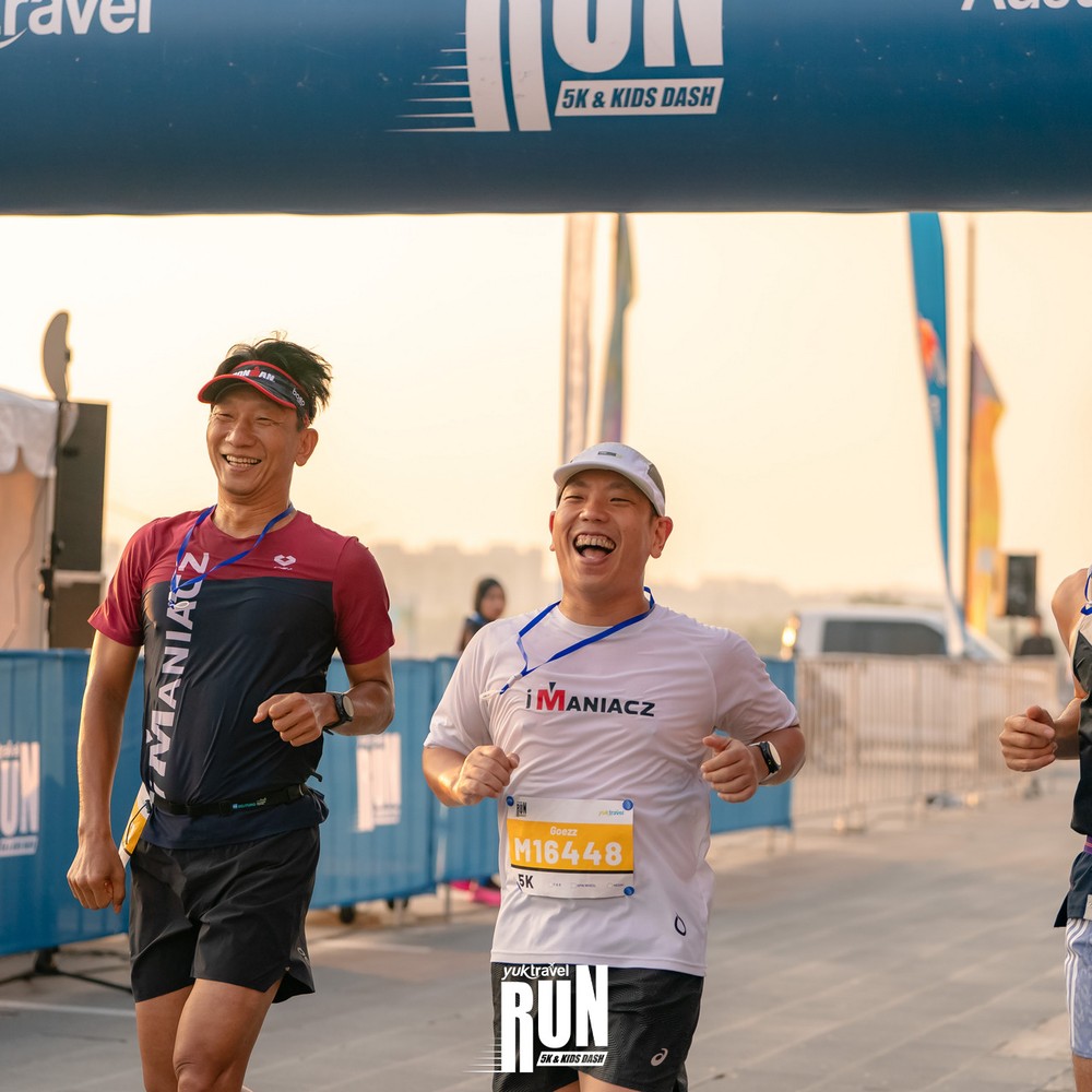 Race photo from YUK TRAVEL RUN
