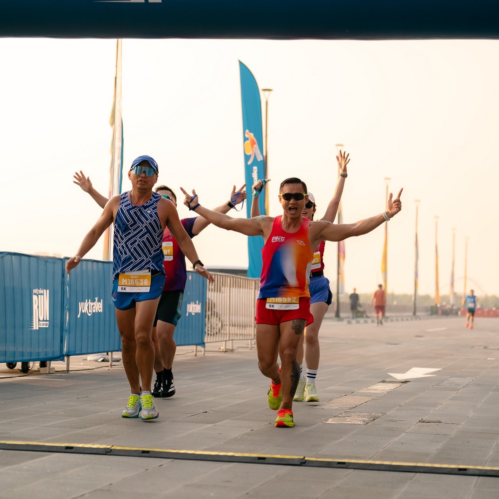 Race photo from YUK TRAVEL RUN