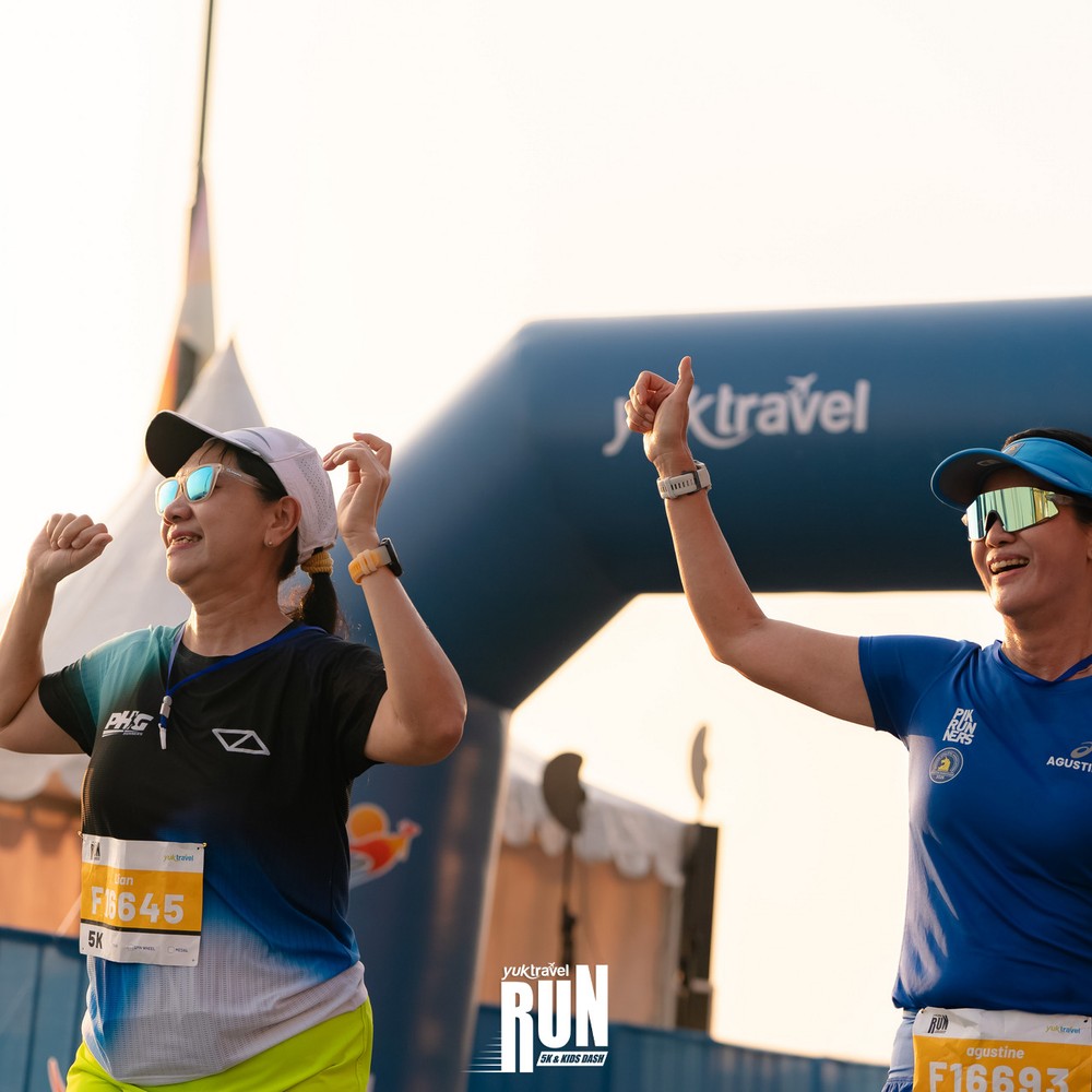 Race photo from YUK TRAVEL RUN