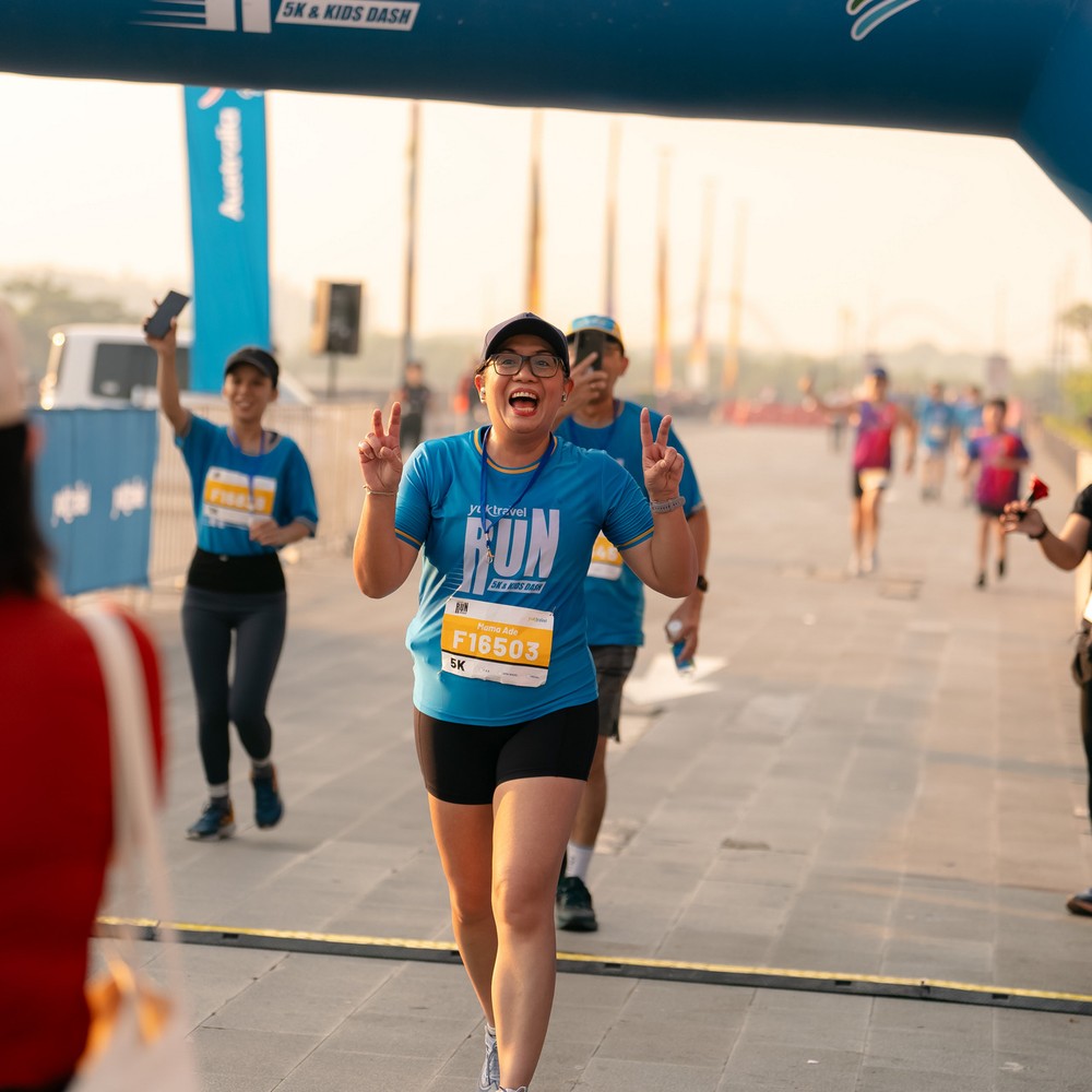 Race photo from YUK TRAVEL RUN