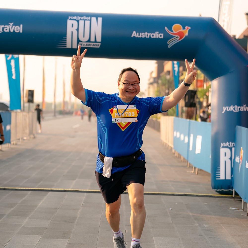 Race photo from YUK TRAVEL RUN