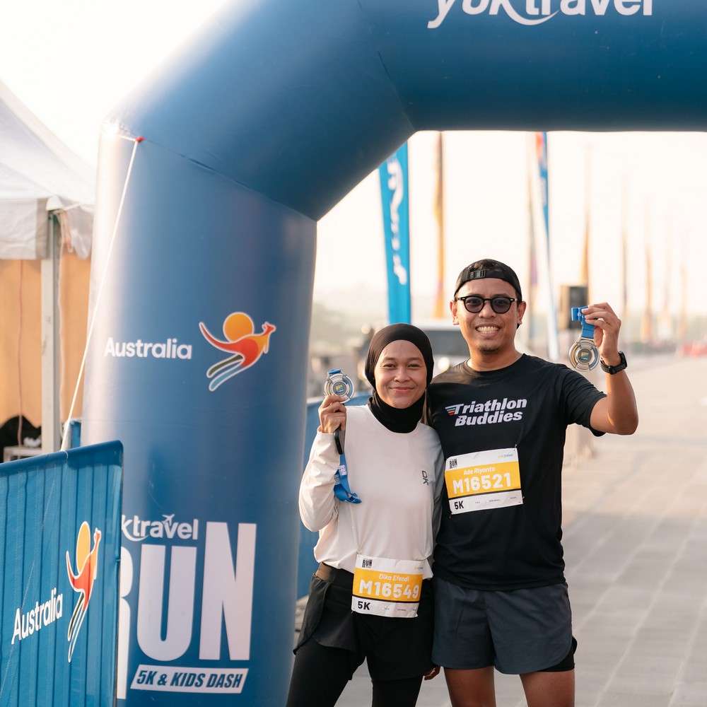 Race photo from YUK TRAVEL RUN