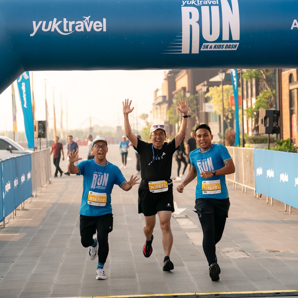 Race photo from YUK TRAVEL RUN