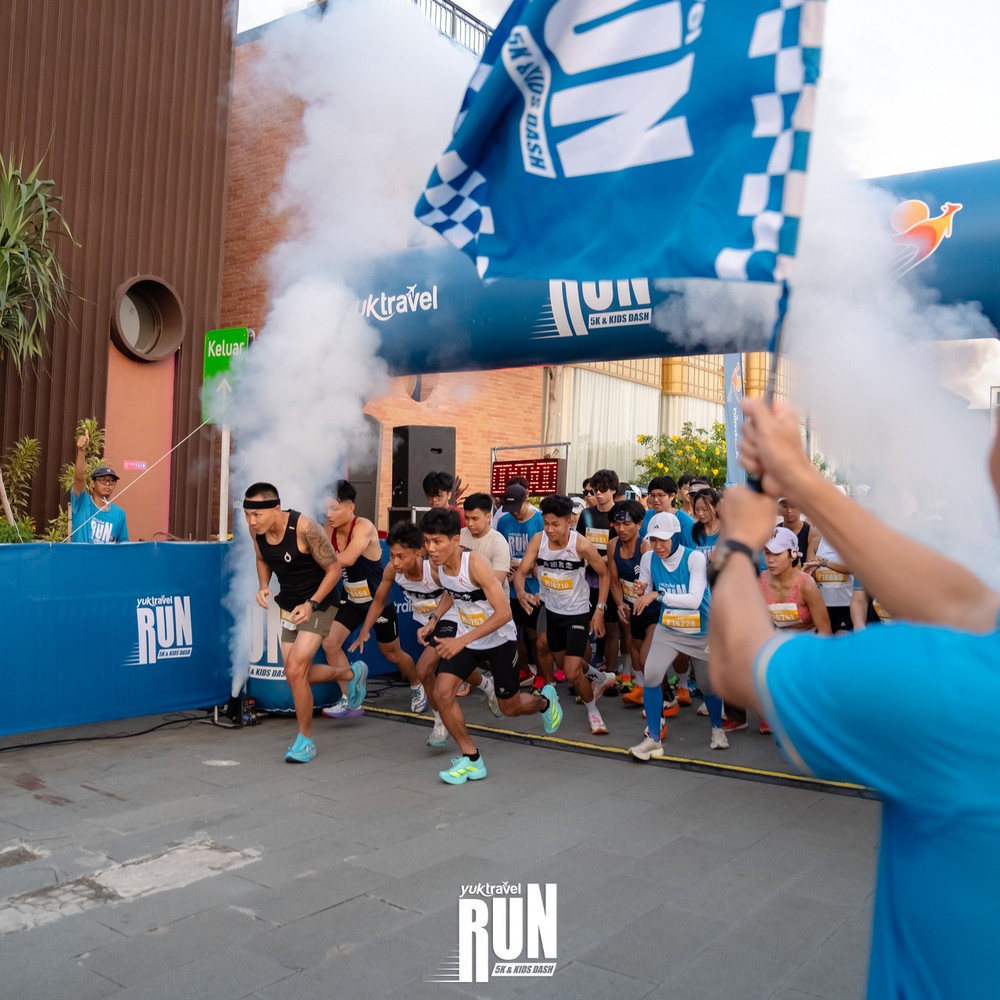 Race photo from YUK TRAVEL RUN