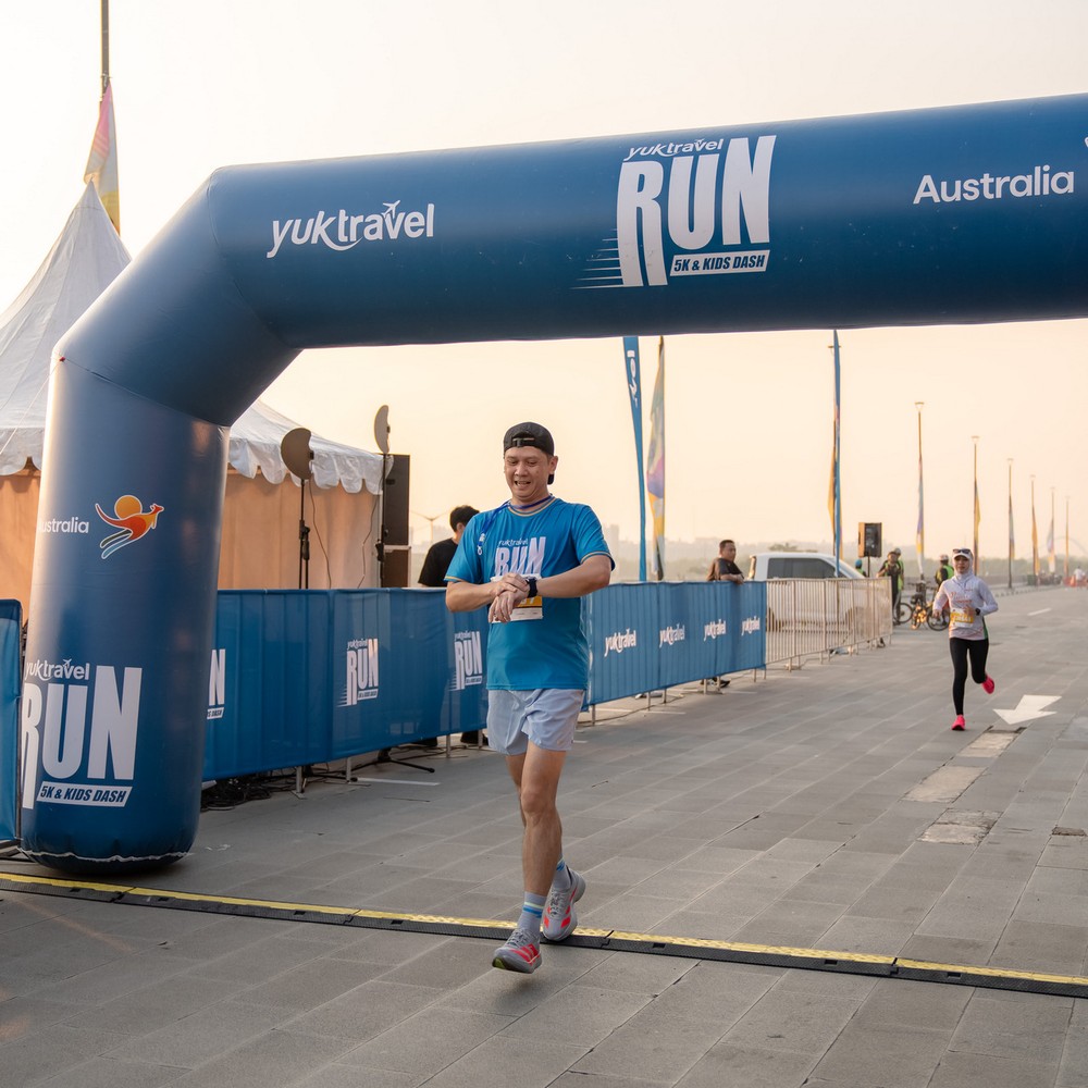 Race photo from YUK TRAVEL RUN