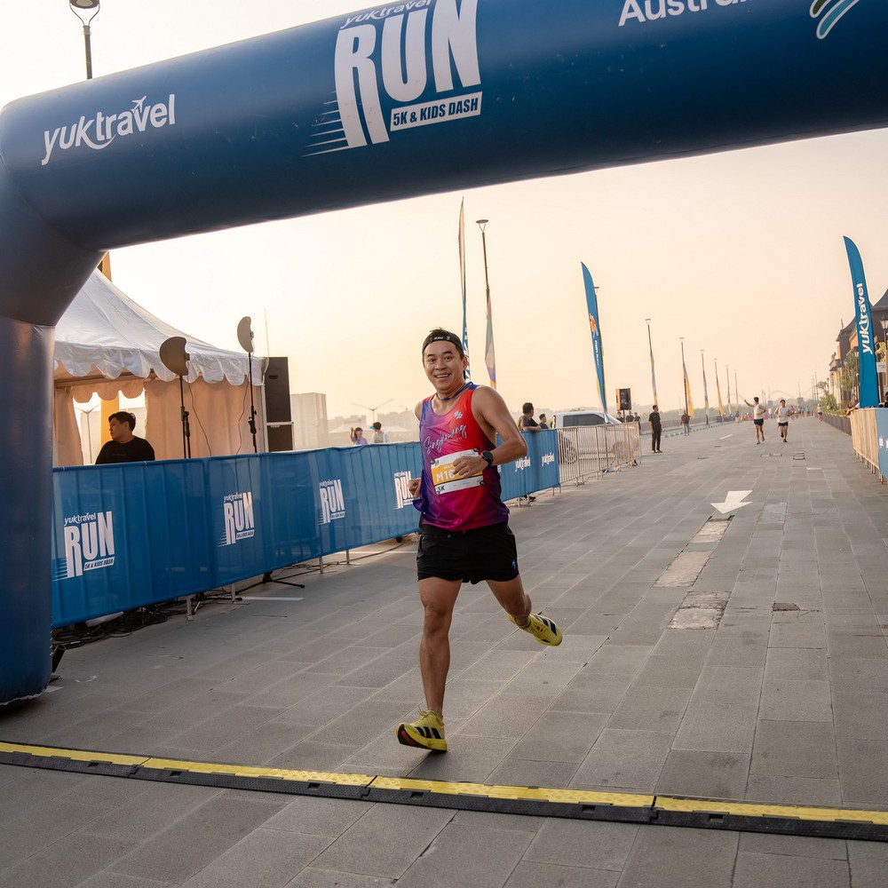 Race photo from YUK TRAVEL RUN