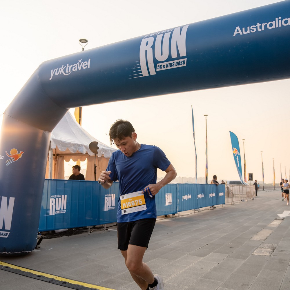 Race photo from YUK TRAVEL RUN
