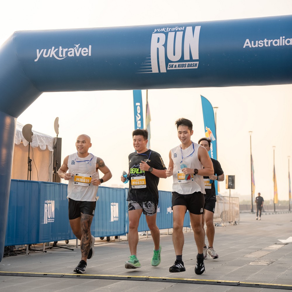 Race photo from YUK TRAVEL RUN