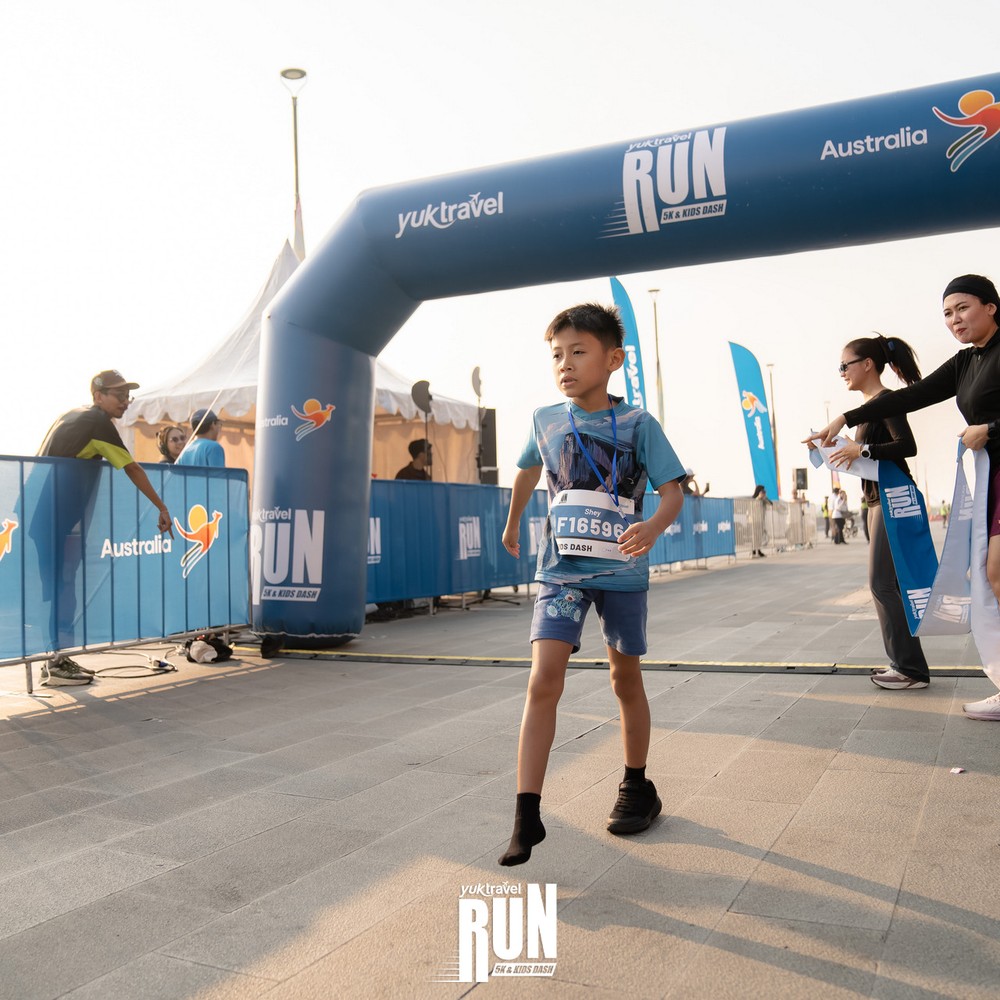 Race photo from YUK TRAVEL RUN
