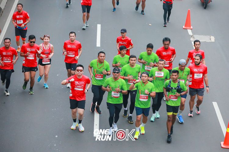 Race photo from ONE RUN 10K 2025