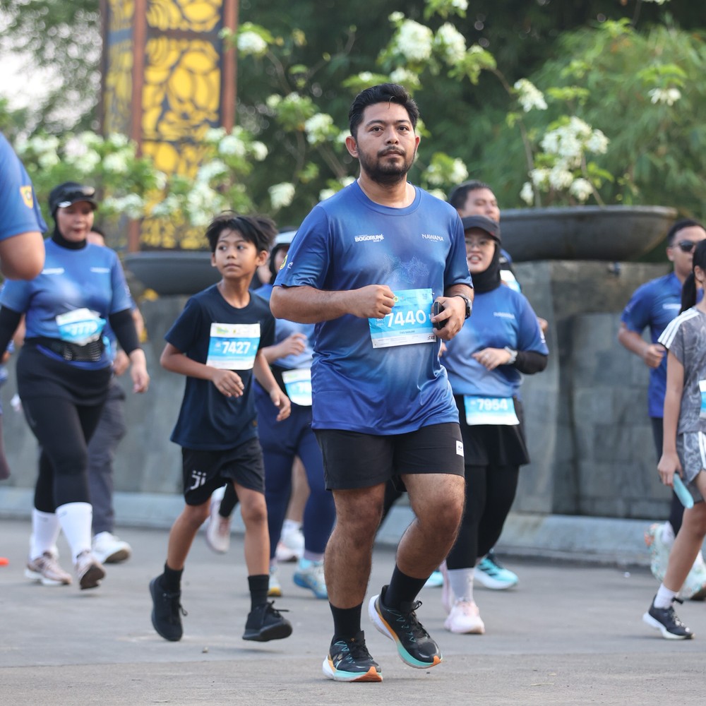 Race photo from BOGORUN 2026