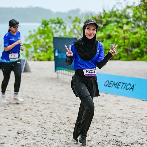 Race photo from Belitung Multisport Festival