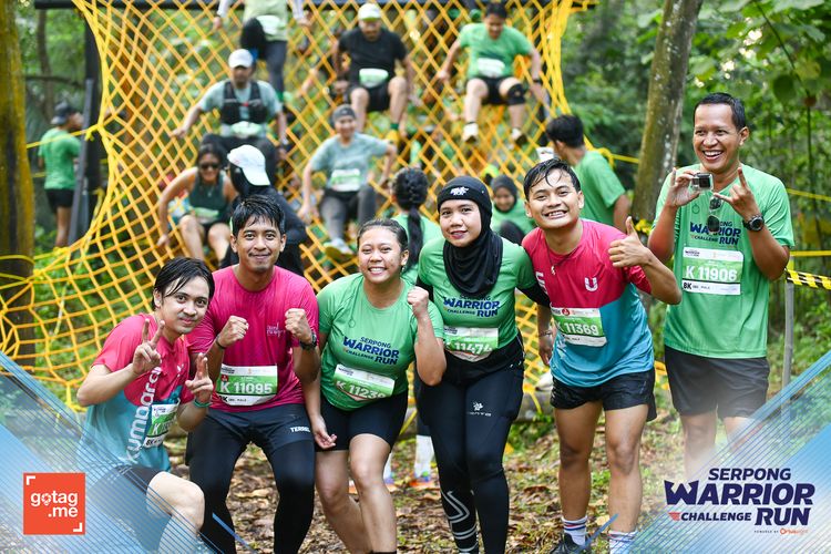 Race photo from SERPONG WARRIOR CHALLENGE RUN