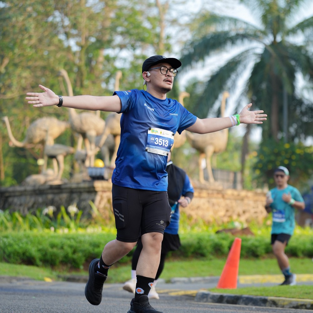 Race photo from BOGORUN 2026