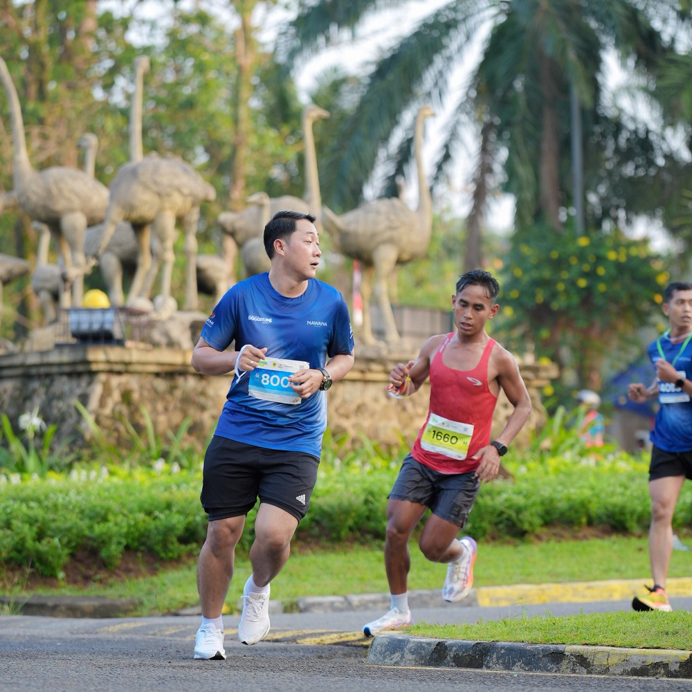 Race photo from BOGORUN 2026