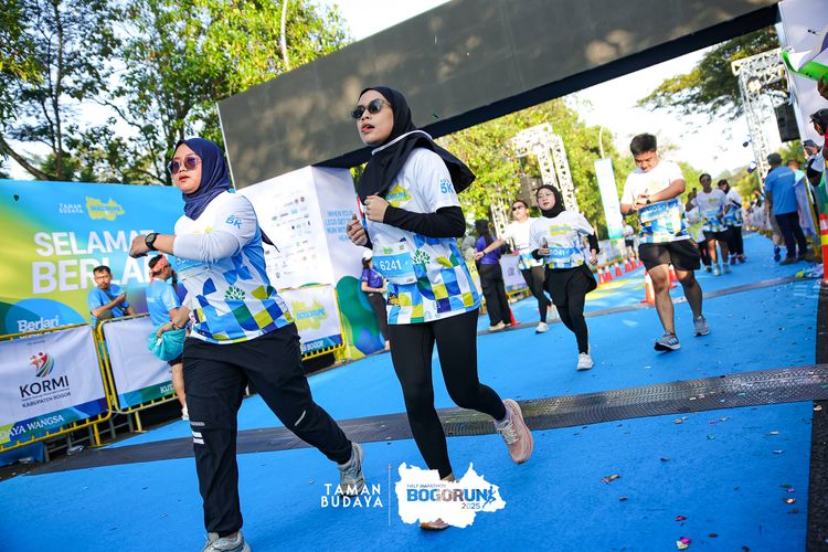 Race photo from Taman Budaya x BOGORUN 2025