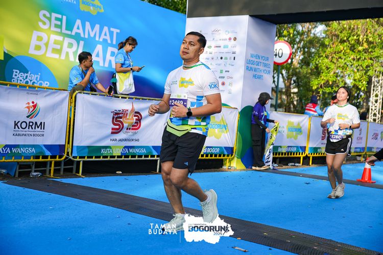 Race photo from Taman Budaya x BOGORUN 2025