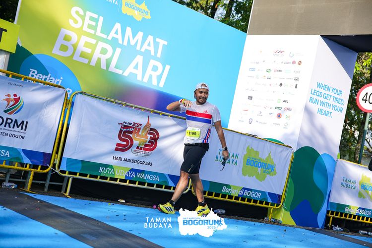 Race photo from Taman Budaya x BOGORUN 2025